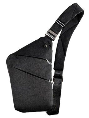 Nylon Canvas Sling Bag Anti-Theft Crossbody Shoulder Bag Unisex